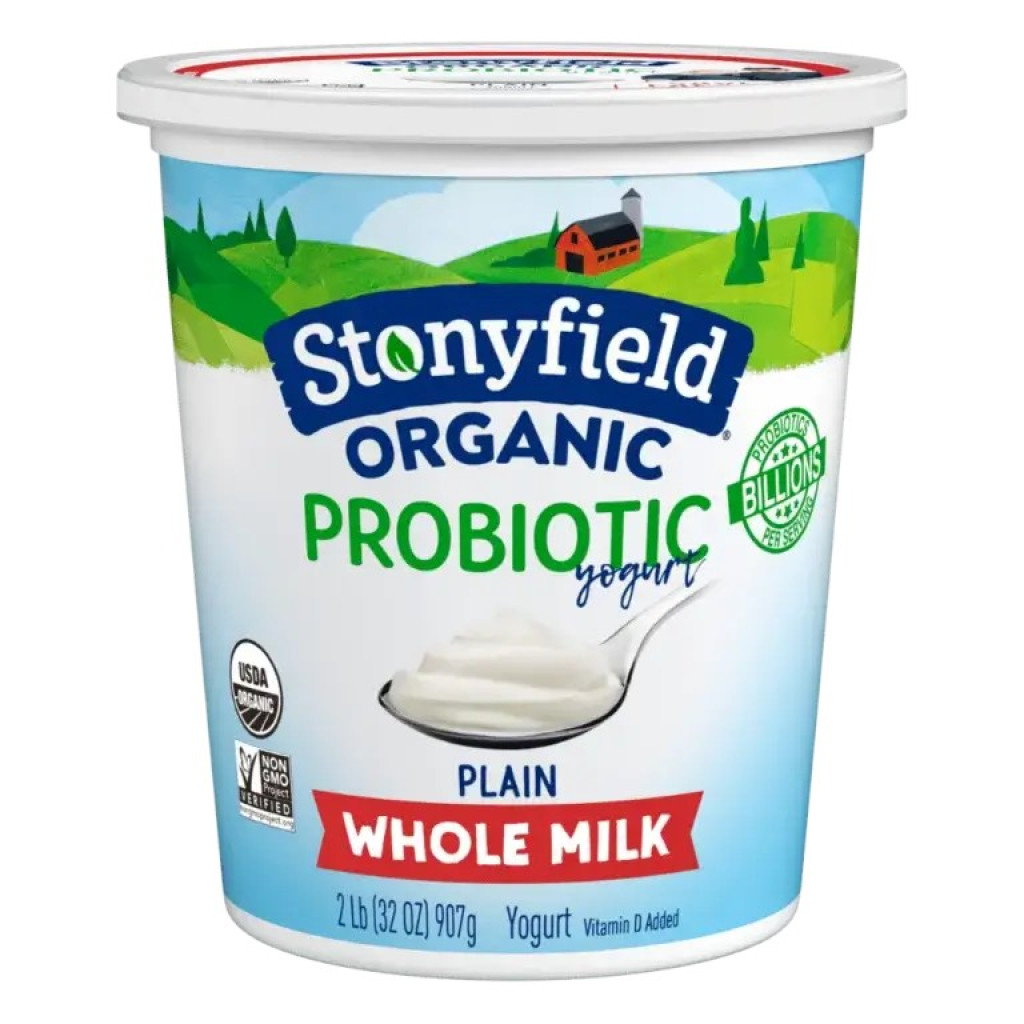 STONYFIELD PLAIN WM YOGURT QT