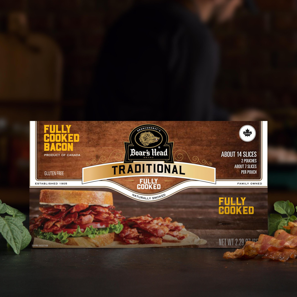 Boar's Head Pre-Cooked Bacon, 2.29oz