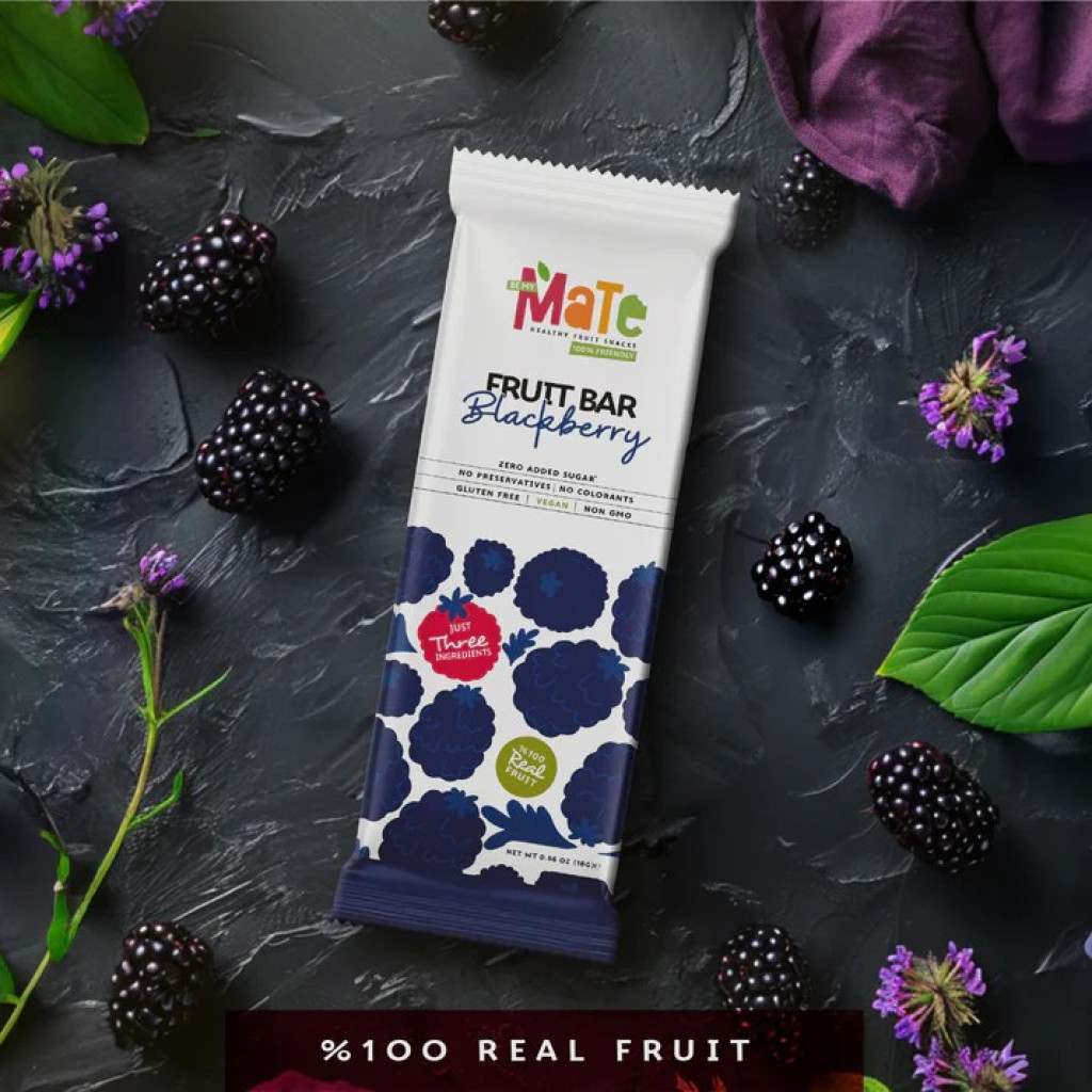 Mate Blackberry Fruit Bar, 5 pack