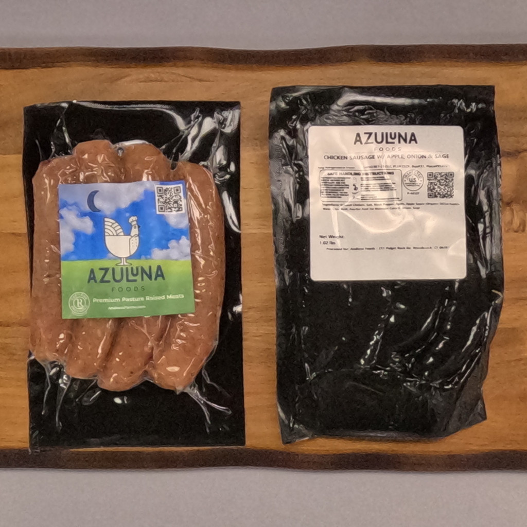 Chicken Sausage w/Apple, Onion & Sage