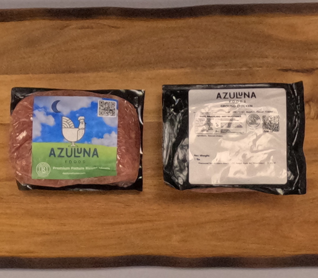 Azuluna Farm Ground Chicken, Pasture Raised/1lb