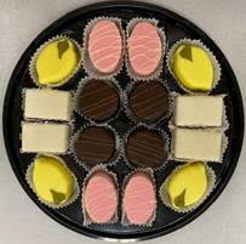 PETIT FOUR PLATTER, 16 PIECES
